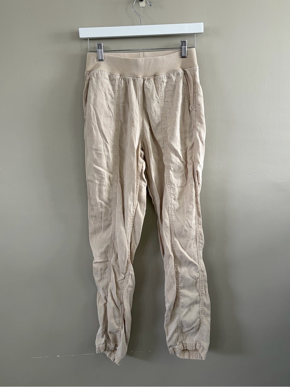 Faherty‎ Size XS Women's Pants - Tan Lightweight breathable Stretch Wasit